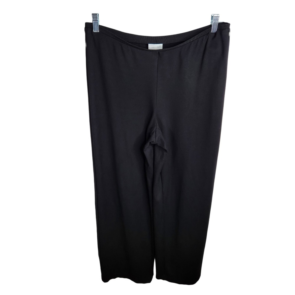 J.‎ Jill Ponte Full Leg Pants Black Medium Stretch Pull On Career